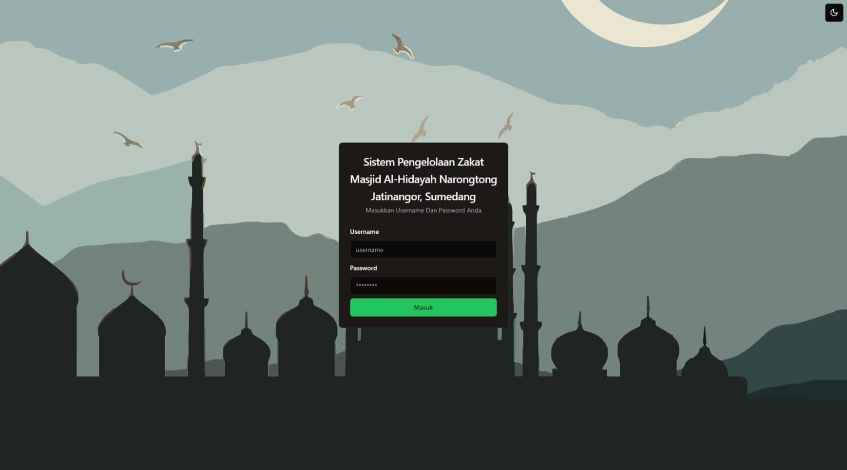 Sistem Pengelolaan Zakat Masjid