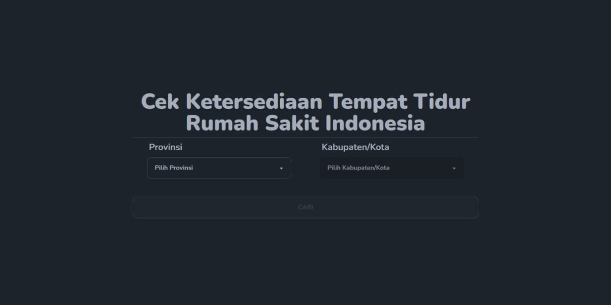 Cek Rumah Sakit Indonesia